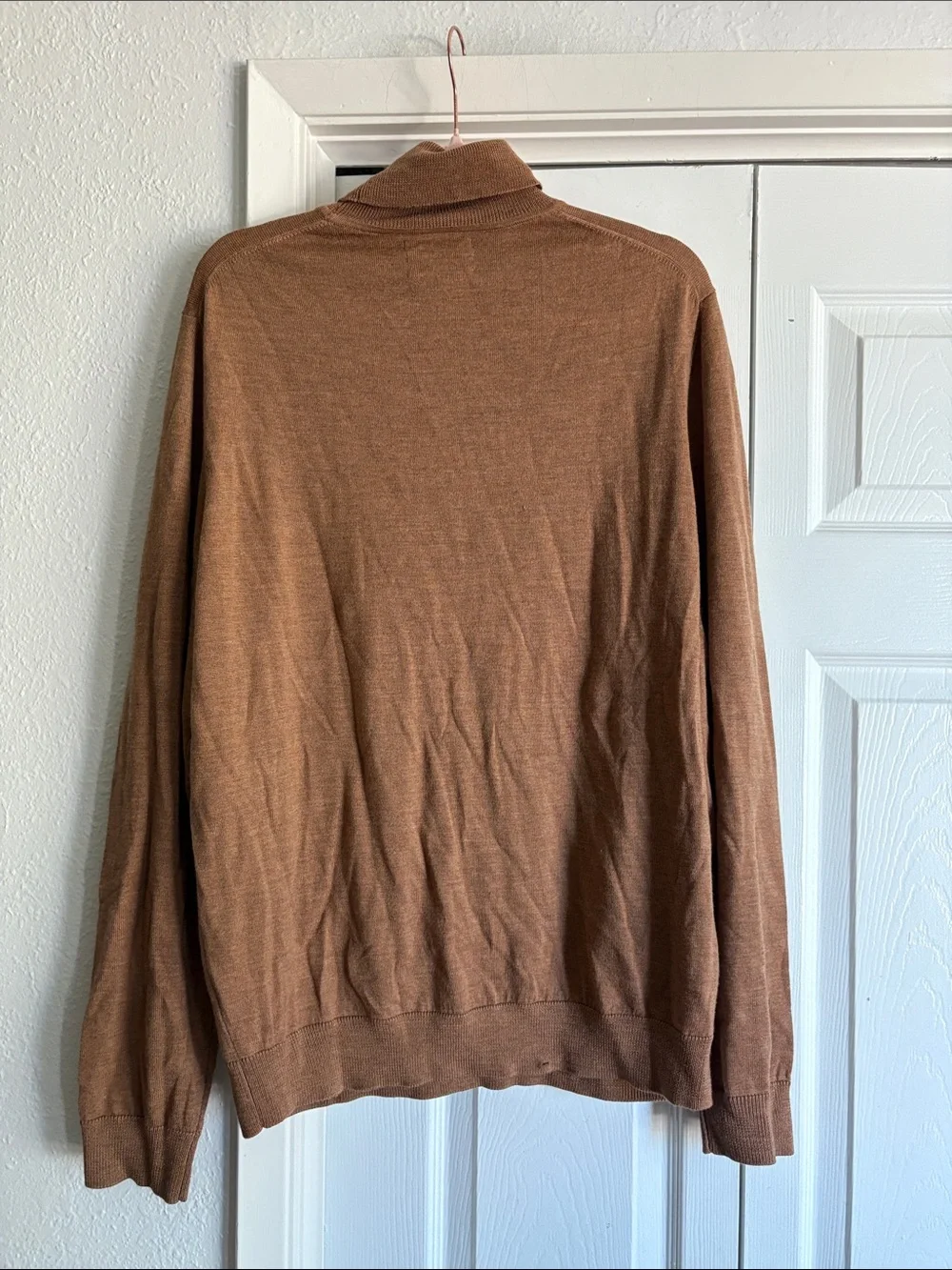 Nordstrom Men’s Merino Wool Turtleneck - camel